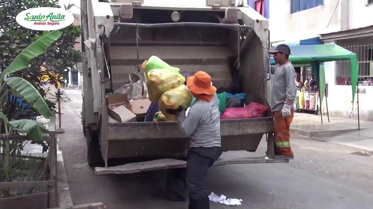 Ya llego Ya llego el Camión recolector - Santa Anita - Avanza Seguro