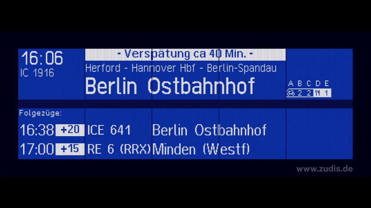 Bahnsteigansagen [Blechelse] Bielefeld Hbf Teil 2