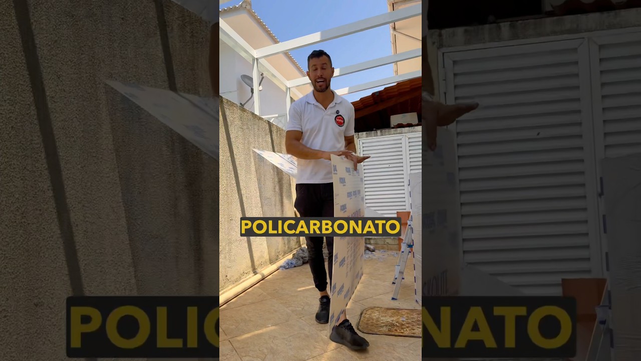 🔴 N&atilde;o compre uma cobertura de policarbonato antes de saber disso! 🔴