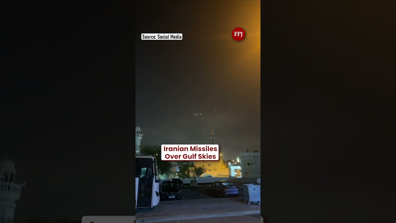 Iranian Missiles Seen in Gulf Skies Amid Rising US-Israel-Iran Tensions