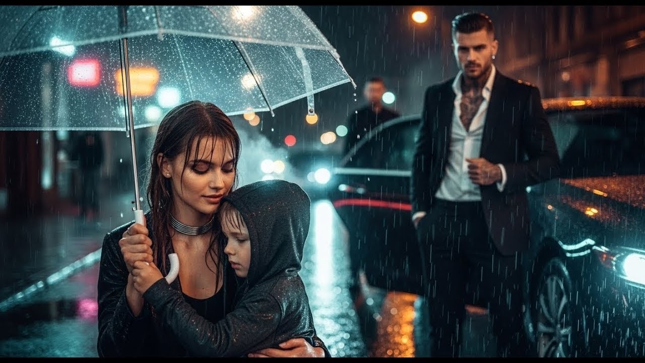 Sie Fand Einen Jungen Im Regen – Ohne Zu Wissen, Dass Sein Vater Ein Gefürchteter Mafiaboss War