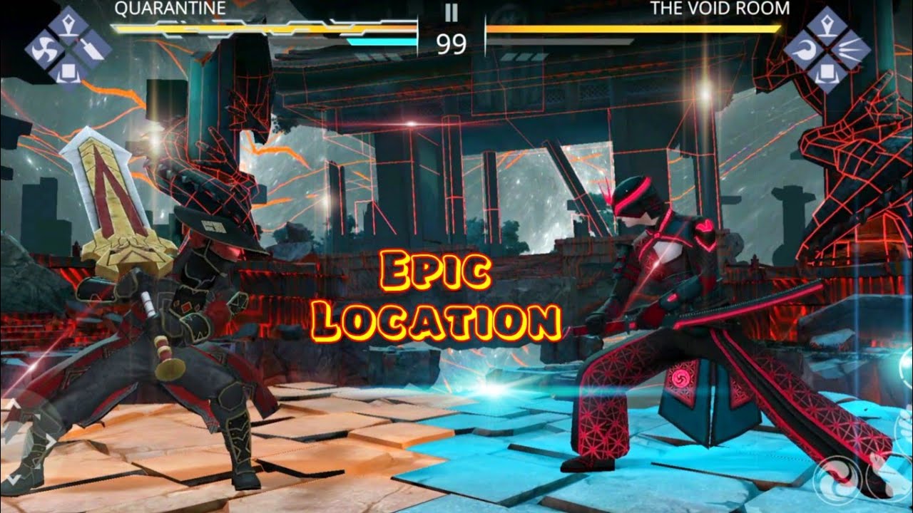 The most epic fighting background and music in Shadow fight 3 (The Void Room)