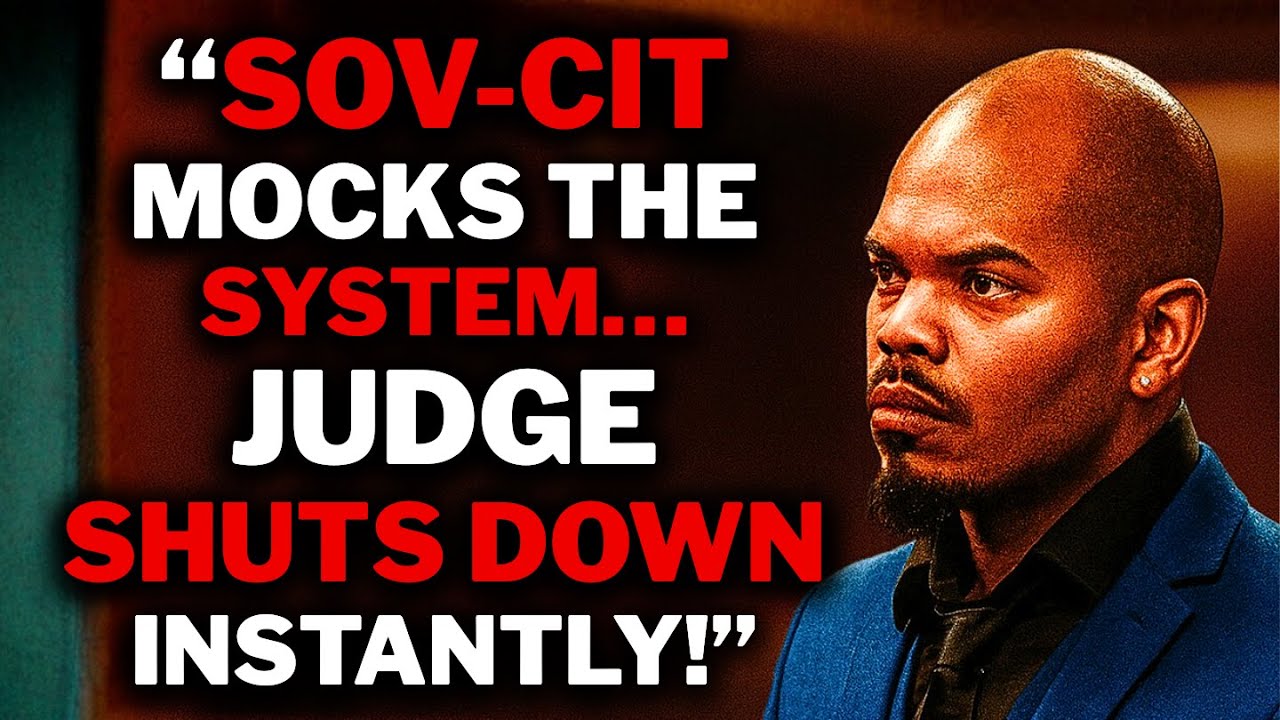 Arrogant Sovereign Citizen TAUNTS The Court… And The Judge Calmly DESTROYS His Fantasy