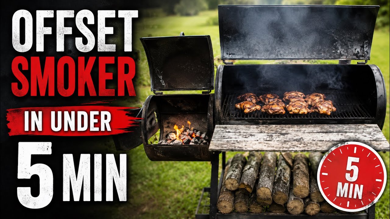 How To Use A Offset Smoker In Under 5 Min