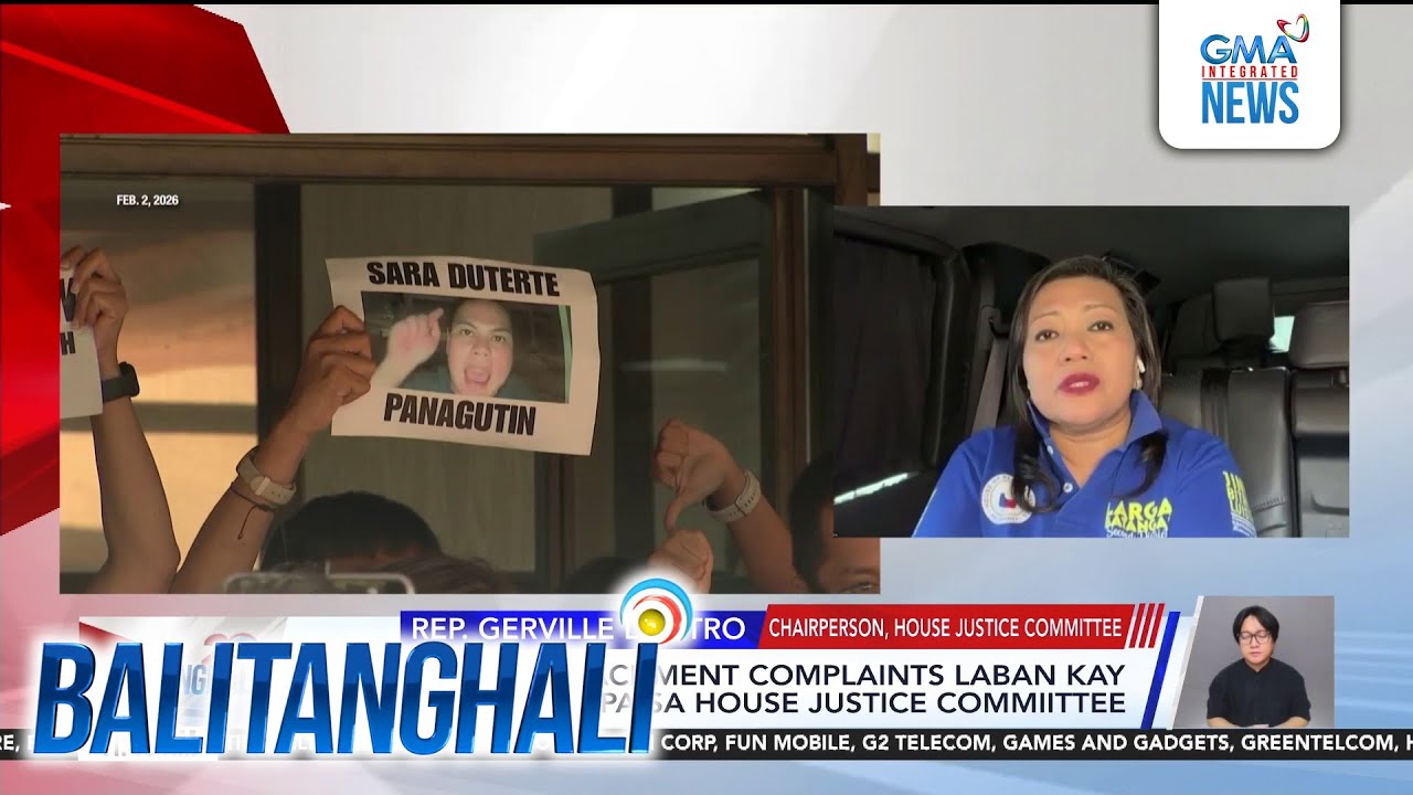 Impeachment raps vs. VPSD not yet referred to House Justice Committee  | Balitanghali