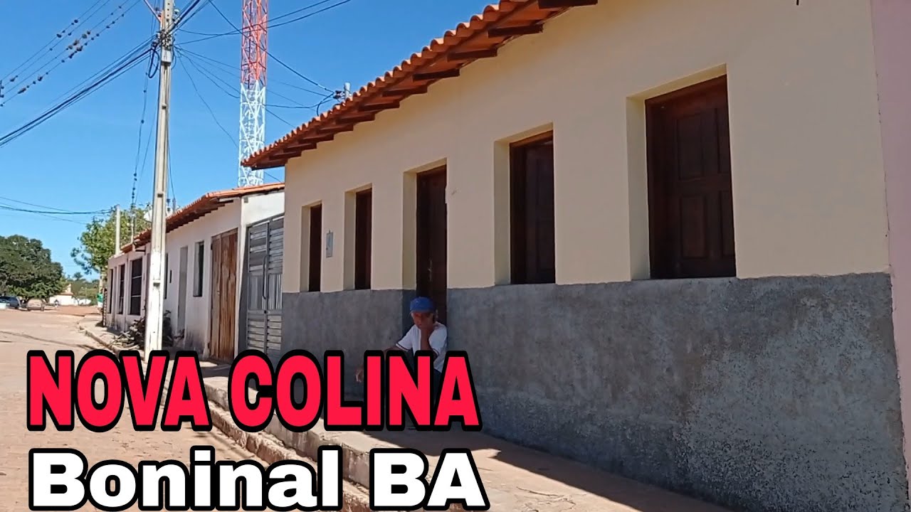 Tour pelo distrito de Nova Colina em Boninal BA.
