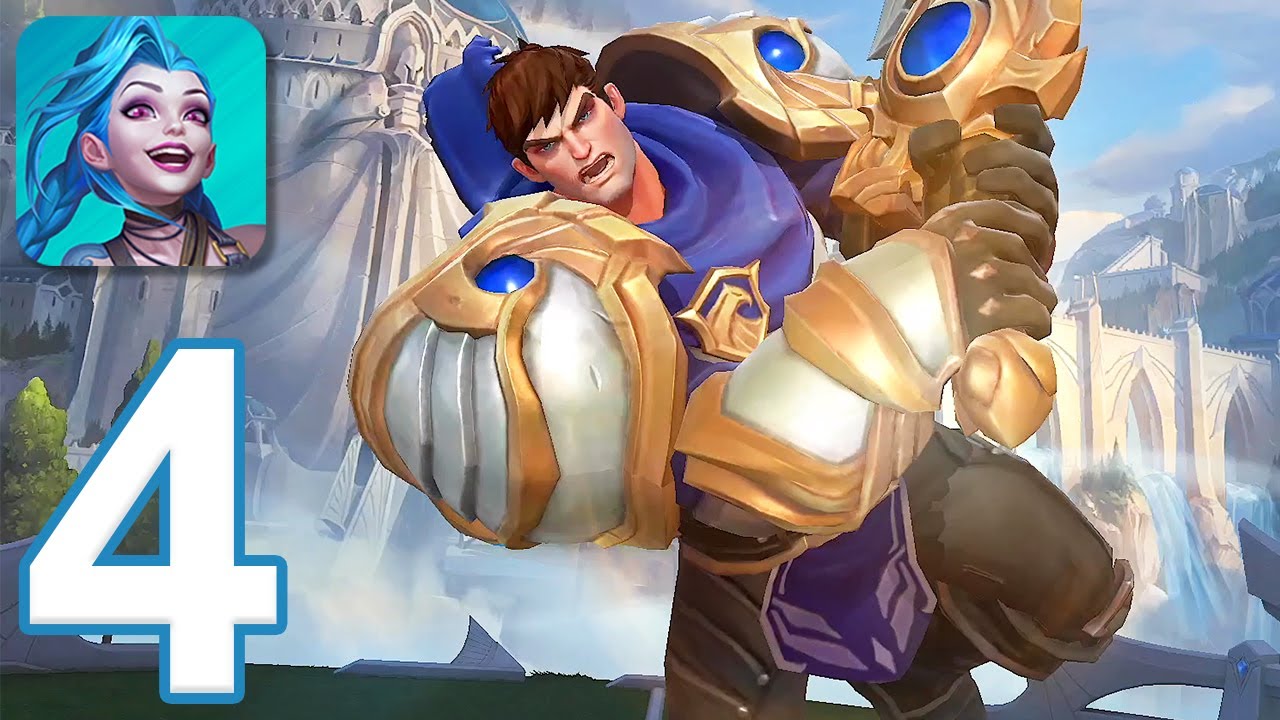 League of Legends: Wild Rift - Gameplay Walkthrough Part 4 - Garen (iOS, Android)