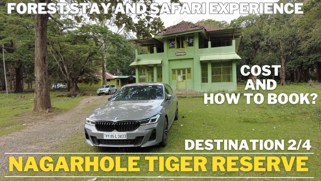 BMW 6GT in Nagarhole Tiger Reserve|Forest stay & Safari#bmw #roadtrip #safari #forest #junglesafari