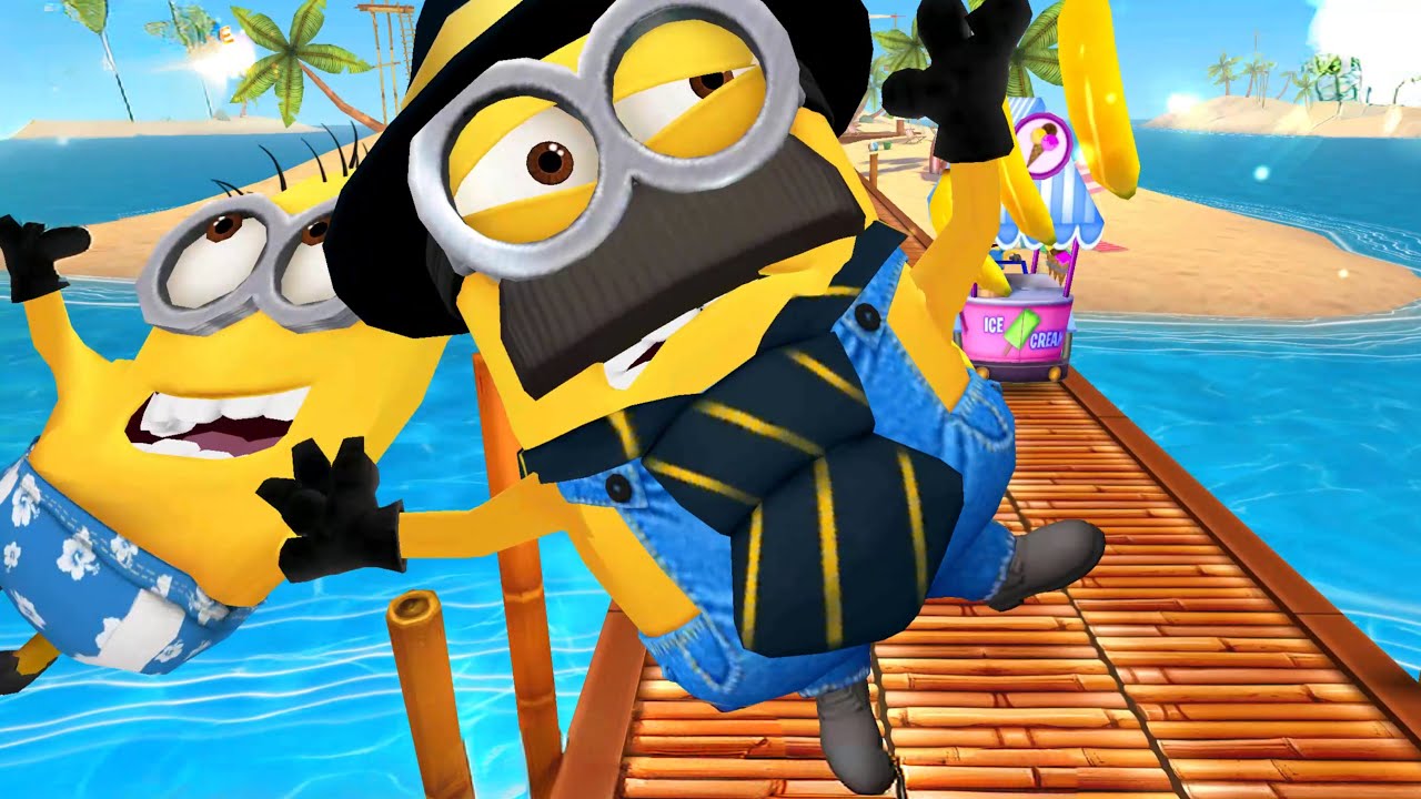 Minion Rush: How to Win the NO BANANA Challenge! (Dad Minion + Golden Ticket)