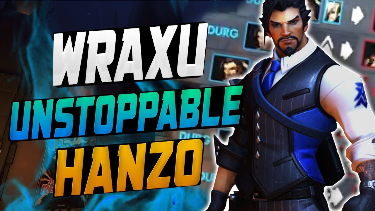 WRAXU DOMINATING AS NEW HANZO! SIXTUPLE KILL! [ OVERWATCH SEASON 10 TOP 500 ]