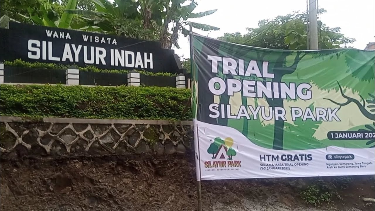 Wisata Baru di Bukit Silayur park Ngaliyan.