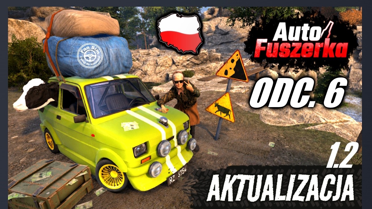 AKTUALIZACJA 1.2 I 06 I AUTO FUSZERKA 🇵🇱 - LATA 90' WARSZTAT SAMOCHODOWY