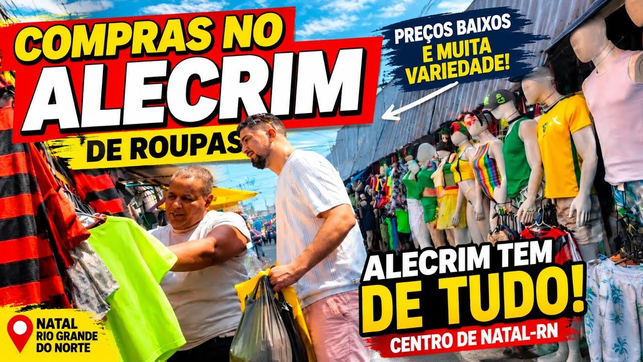 ALECRIM TEM DE TUDO CENTRO DE NATAL-RN 