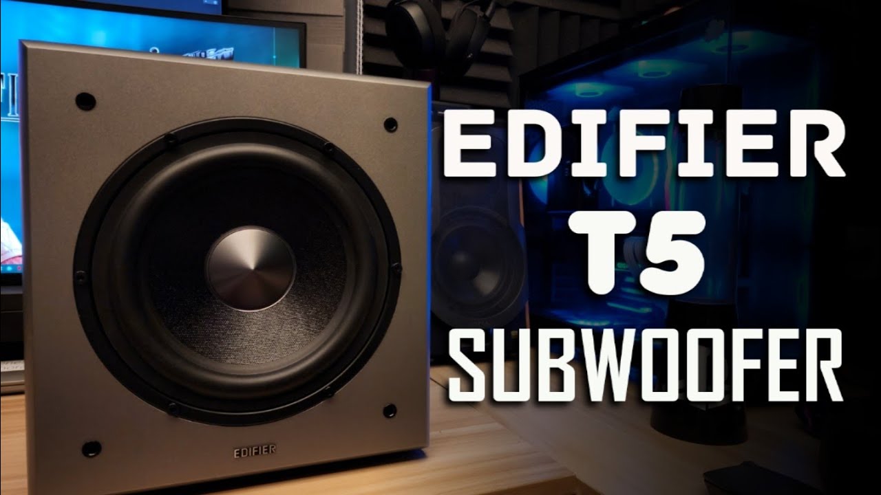 Edifier T5 Subwoofer Unboxing and Review