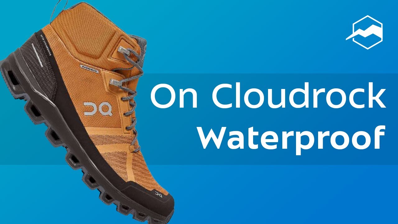 Кроссовки On Cloudrock Waterproof. Обзор