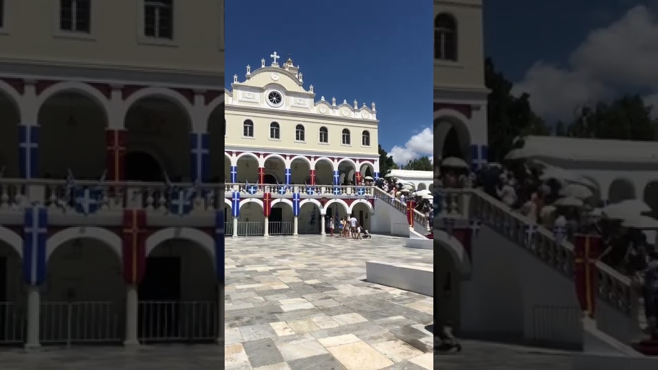 I Went to the Church of the Virgin Mary Evangelistria at Tinos