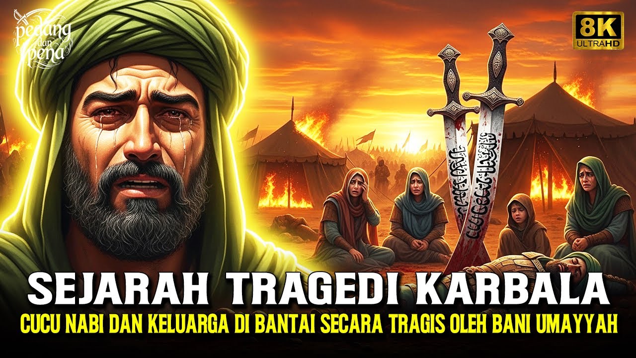KISAH SAYYIDINA HUSEIN !! CUCU KESAYANGAN MUHAMMAD YANG DI HABISI OLEH PASUKAN UMAYYAH