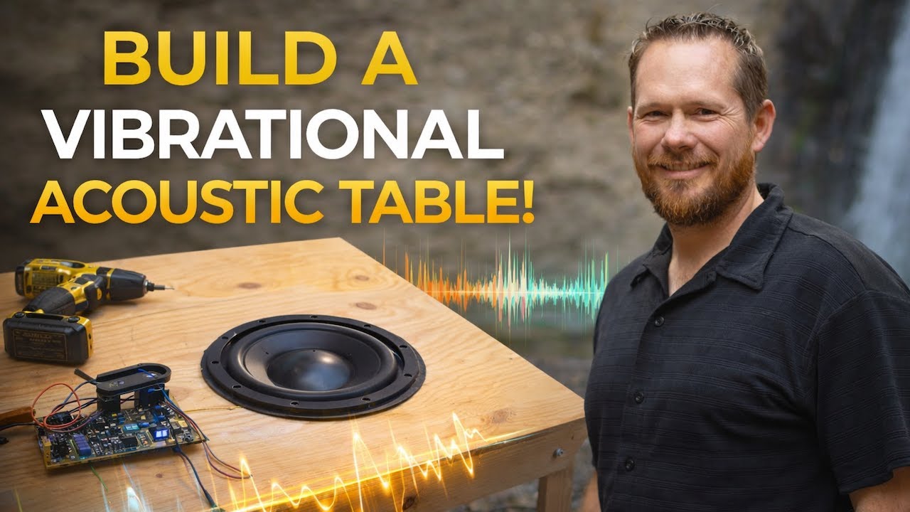 How I Built a Vibroacoustic Bed | DIY Sound & Vibration Tutorial