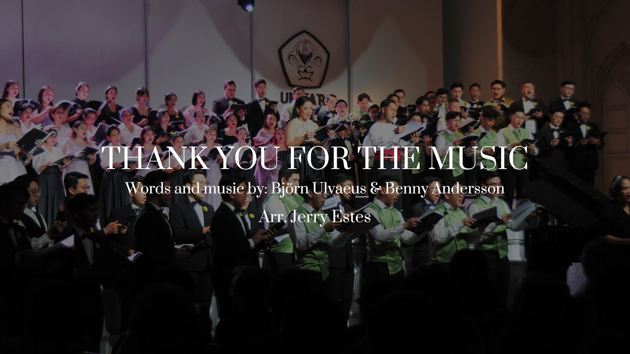 Thank You For The Music - Björn Ulvaeus & Benny Andersson (Arr. Jerry Estes) | Tribute Concert