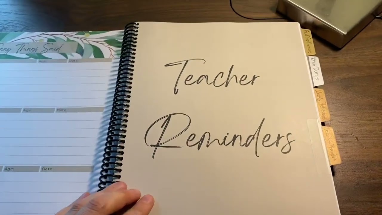 Alveary Planner Pages how I use and organize them for 4 children.