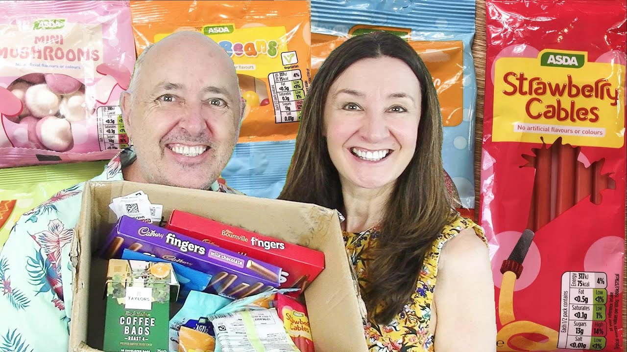 BRITISH Taste Test Taylors Coffee and ASDA Sweets