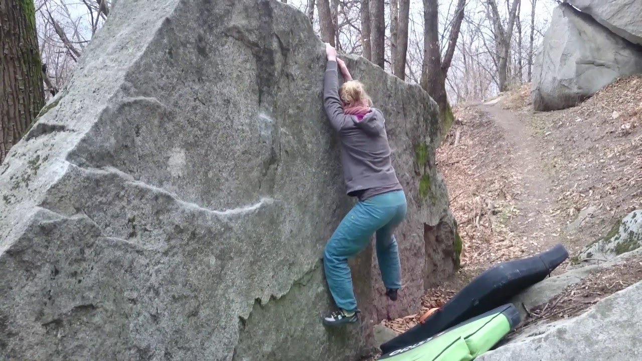 Bouldering in Cresciano, March 2016