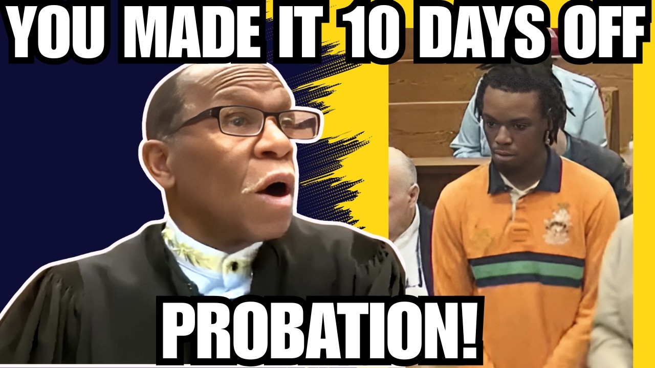 Just Off Probation… Now He’s Back for VIOLENCE! Judge Simpson SNAPS!
