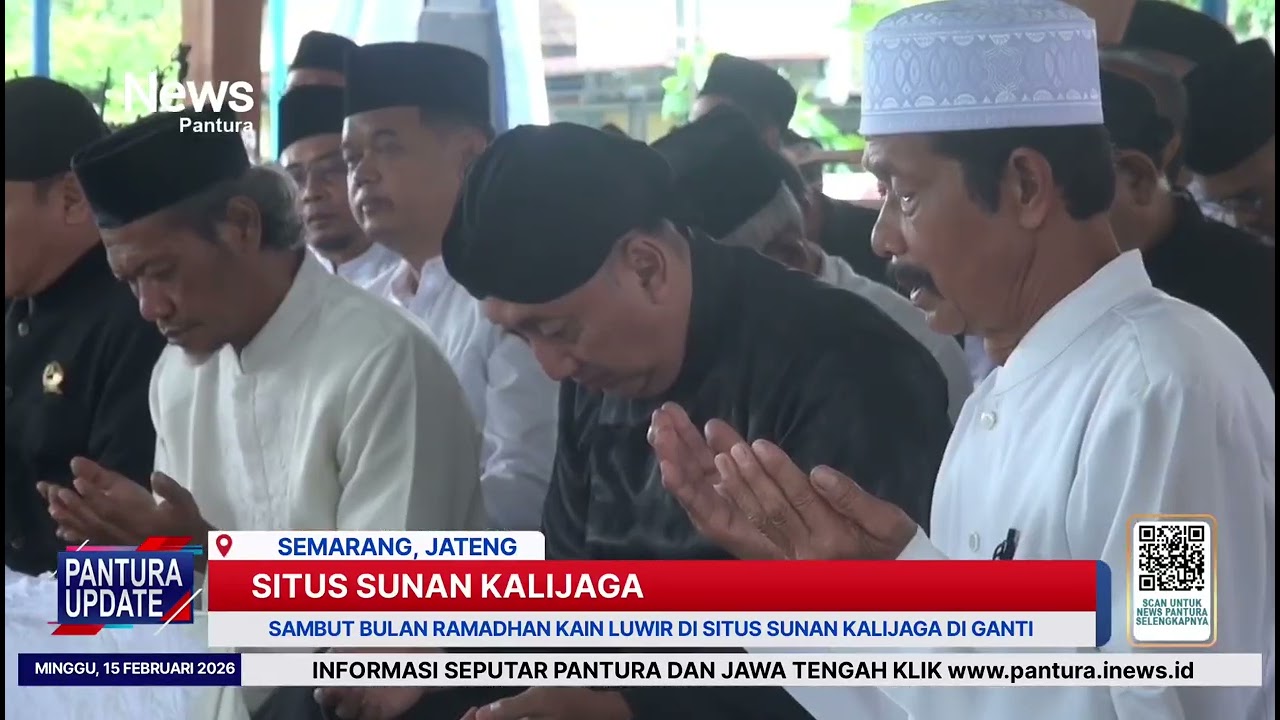 Sambut Ramadhan KAI luwur di situs sunan Kalijaga di kabupaten Semarang diganti 