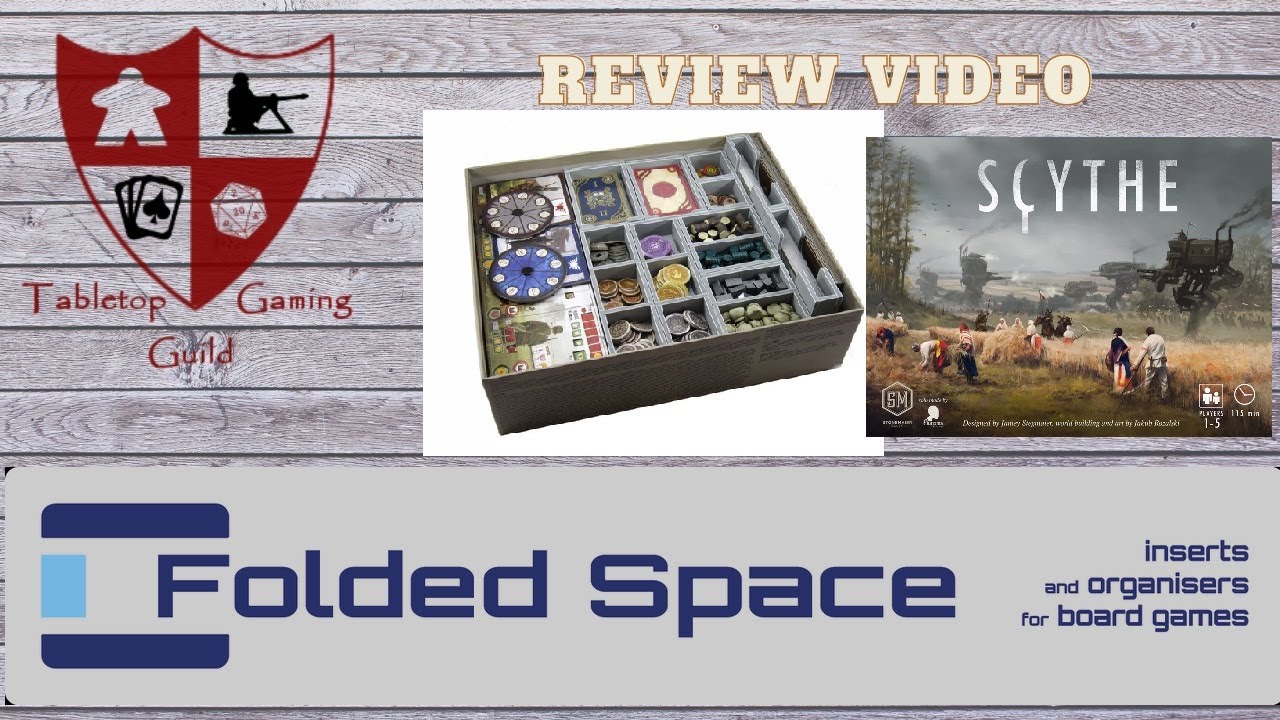 Вставка Folded Space для настольной игры Scythe