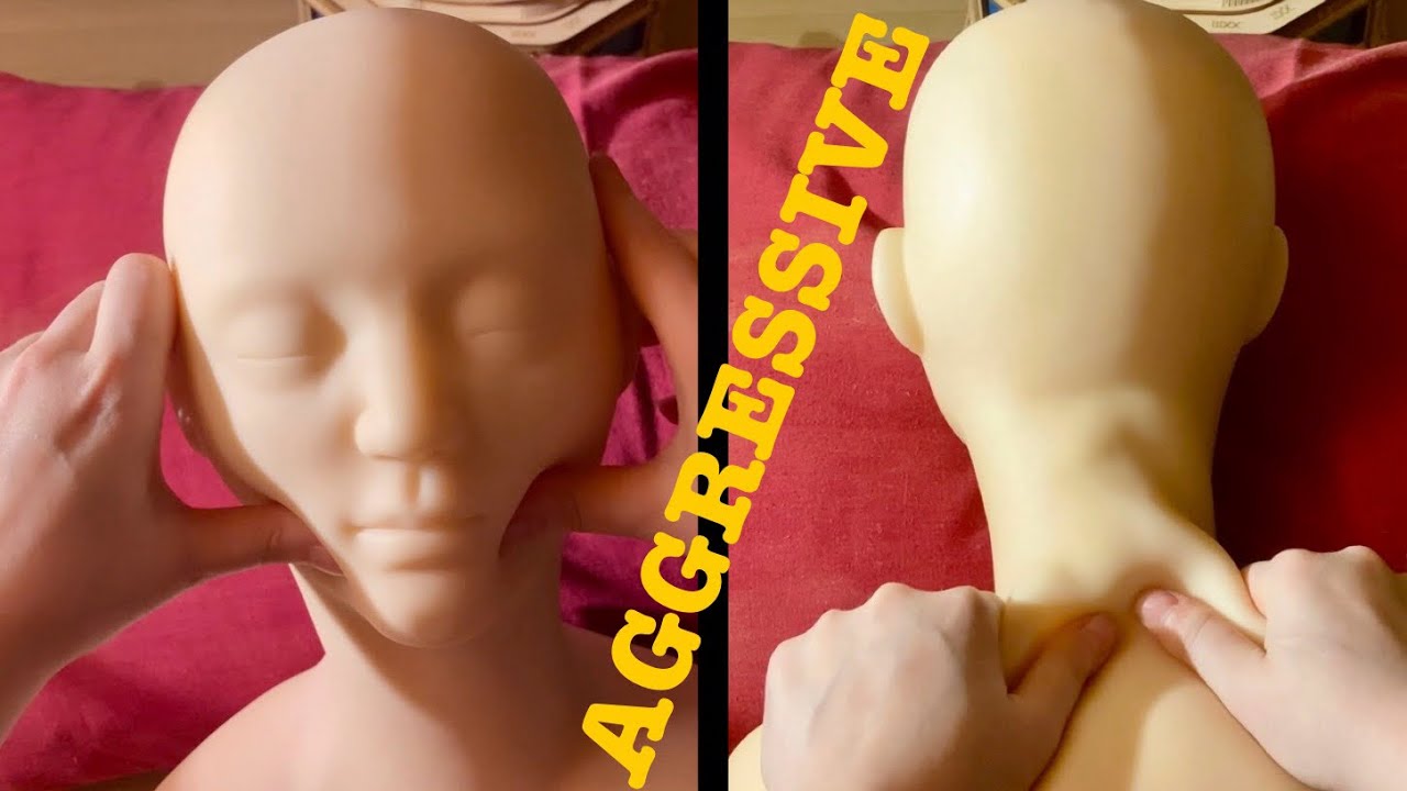 ASMR|⚠️AGGRESSIVE AND INTENSE MASSAGE ON MY MANNEQUIN. FRONT/BACK. NO TALKING