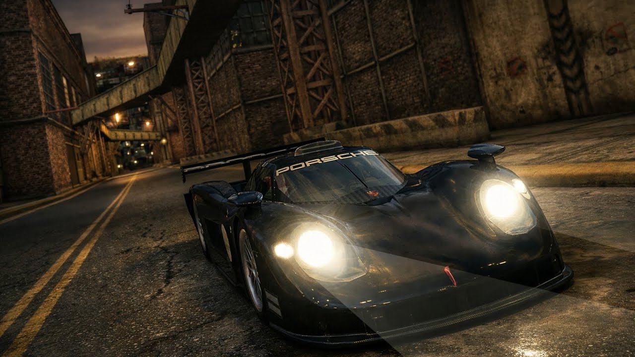 NFS5 Porsche Unleashed | Cinema | Porsche 911 GT1 / Zone Industrielle