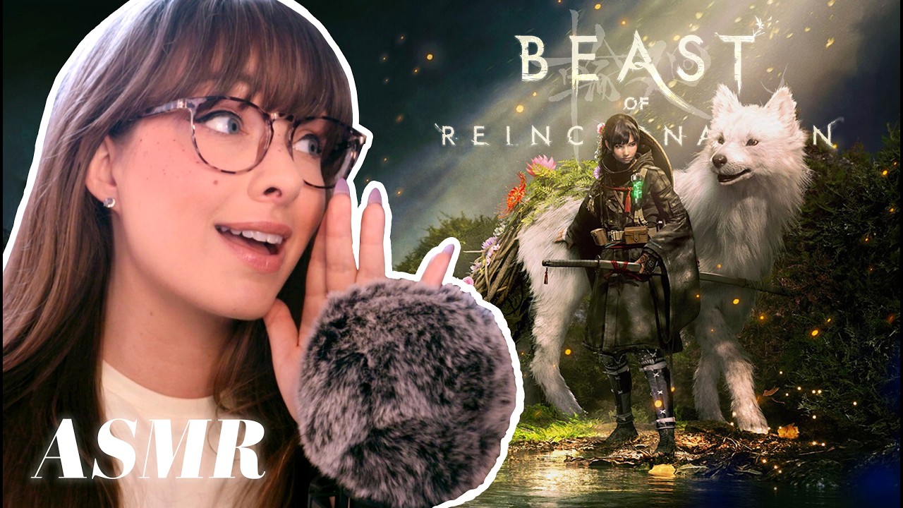 ASMR 🐺 'Cozy' Whispered Gaming Session | Beast of Reincarnation 🌸  (Controller sounds)