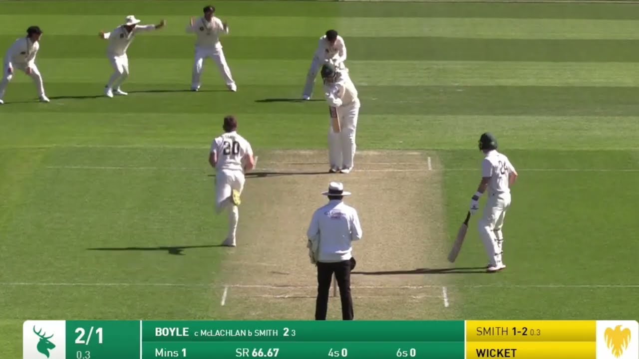 Nathan Smith 33 Plunket Shield Wickets
