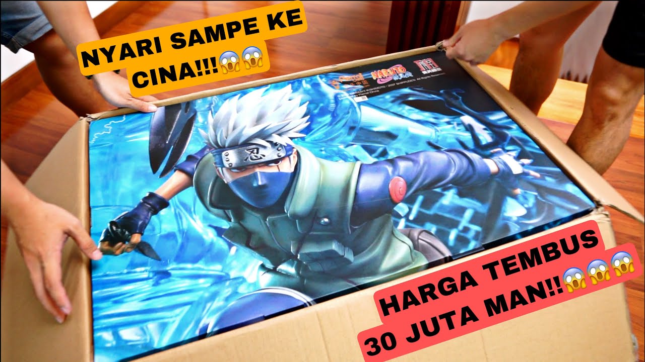 HATAKE KAKASHI +  PERFECT SUSANOO TERBAIK by JIMEI !! SUPER RARE 30 JUTA GAK MASUK INDONESIA!