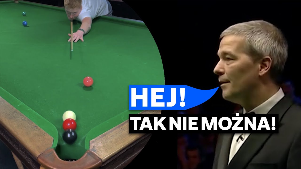 Szara strefa, czyli… FAULE TAKTYCZNE w snookerze