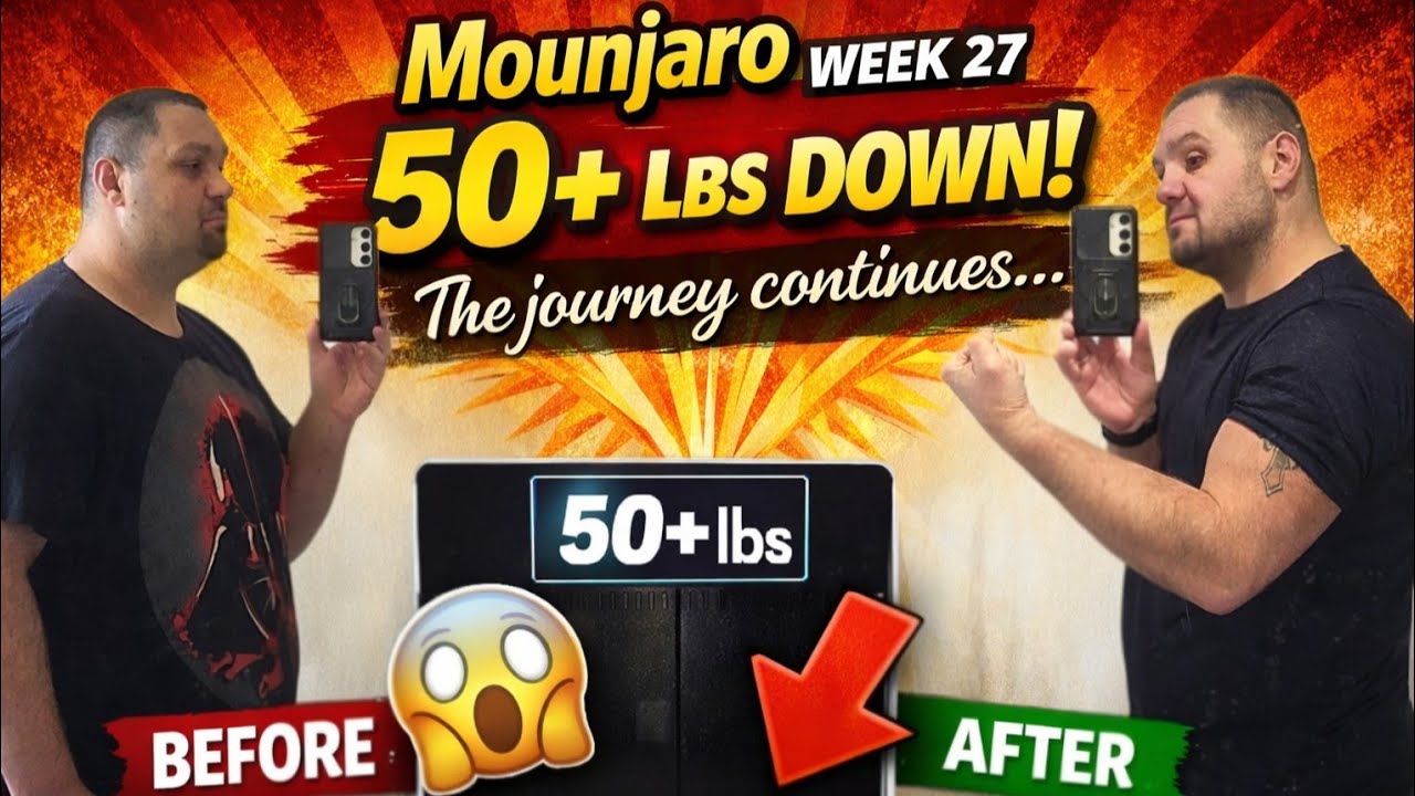 Mounjaro Week 27: 50+ lbs Down! The Journey Continues...
