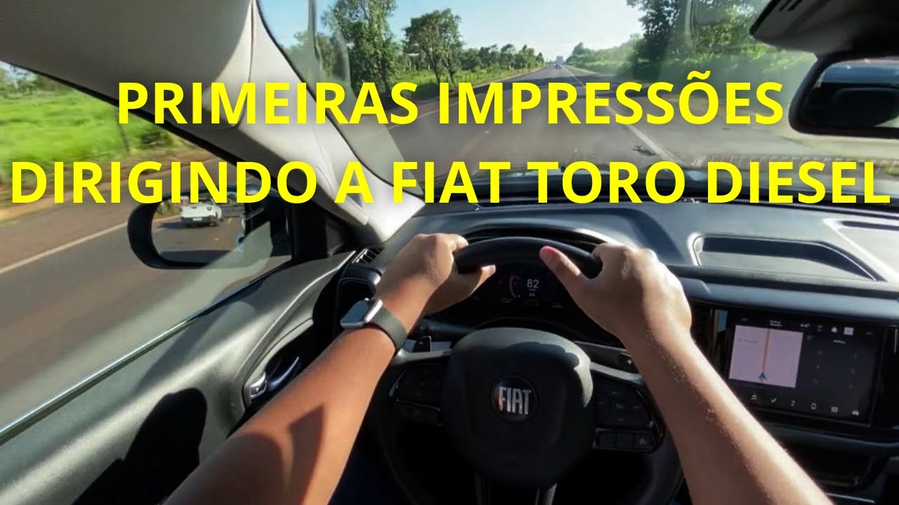 PRIMEIRAS IMPRESSÕES DIRIGINDO A FIAT TORO VOLCANO 2.0T DIESEL 2022 🔥🔥🔥