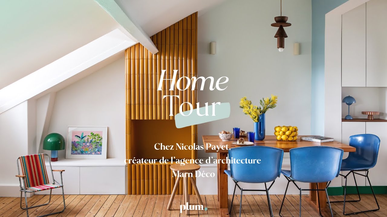 Home Tour - Chez Nicolas Payet, créateur de l’agence d’architecture Marn Déco