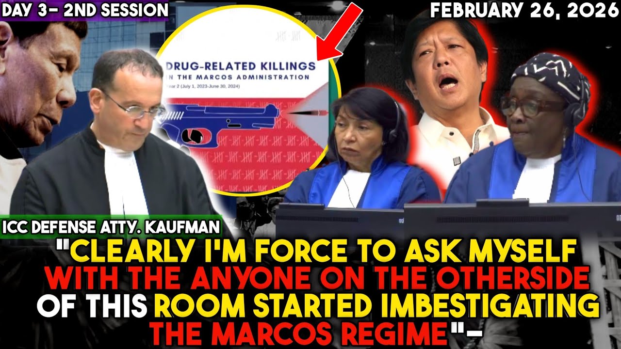 BBM NA BACK TO YOU! ATTY KAUFMAN NAGLABAS NG STATISTIC DATA LABAN SA ICC PROSECUTION! NADEBUNK AGAD!