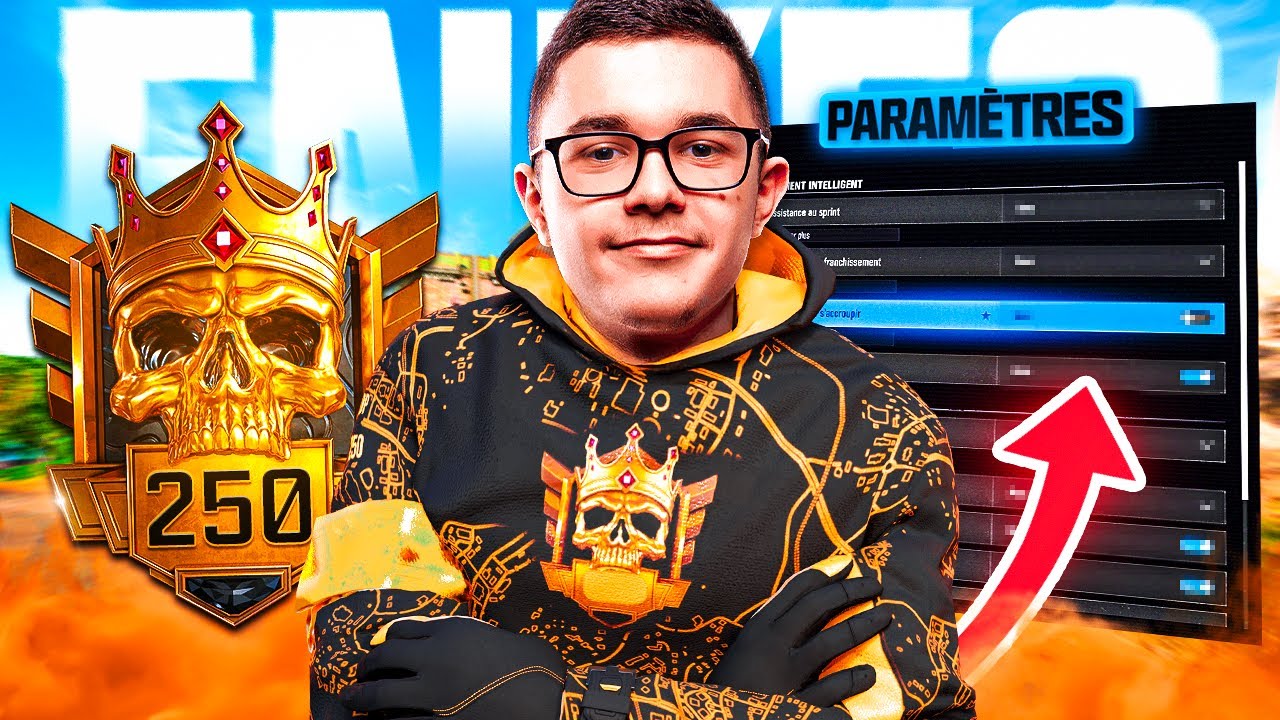 Je teste la SENSI du MEILLEUR JOUEUR EUROPÉEN sur Warzone 😳🔥