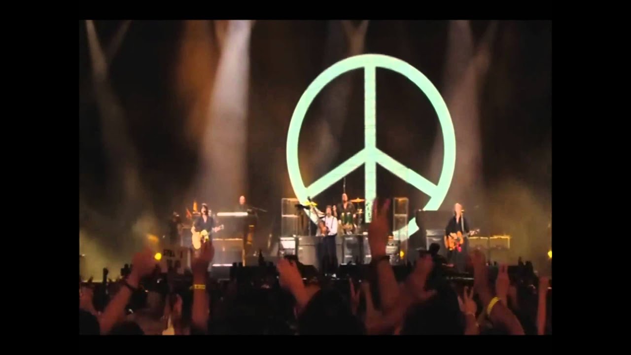 A Day in the Life/Give Peace a Chance - Paul McCartney, Live - Good Evening New York City