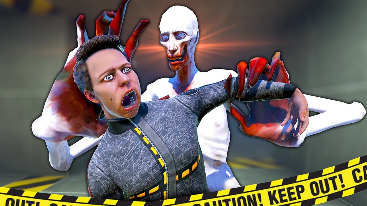 Превращение в SCP-096 в виртуальной реальности — геймплей Bonelab Mods