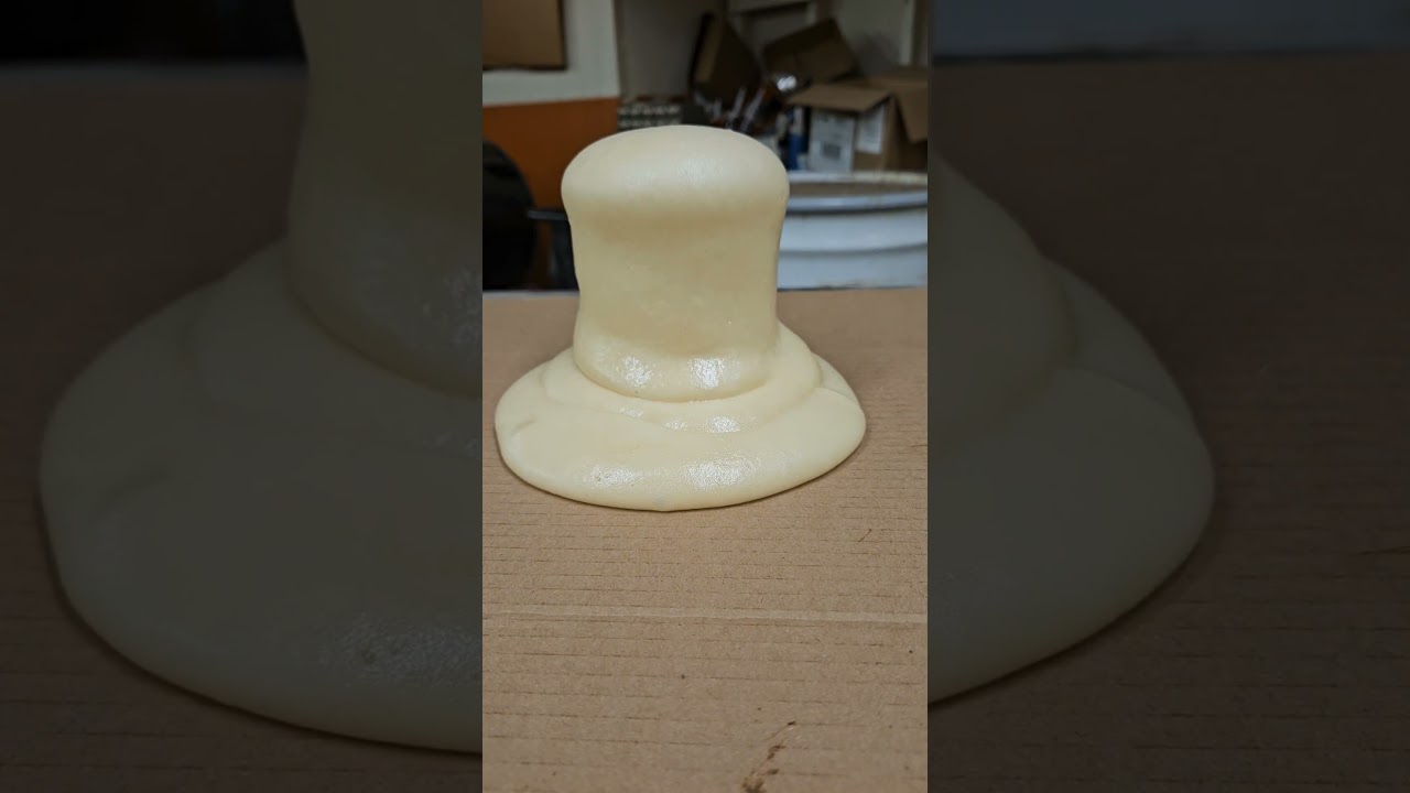 expanding foam for fancy brackets. molded foam vids to come! #construction #foam #shorts