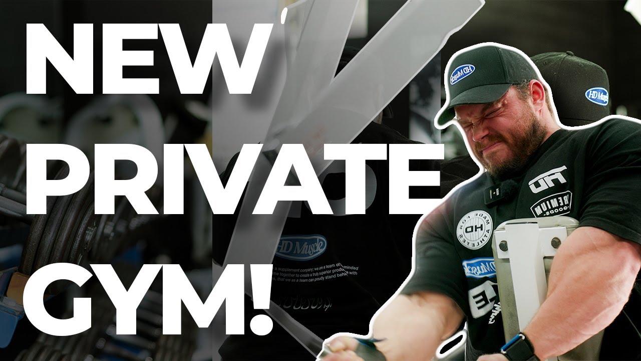 Justin Shier's NEW Private Gym: Back Training, GYM Closure, and Exciting Future Plans Revealed!