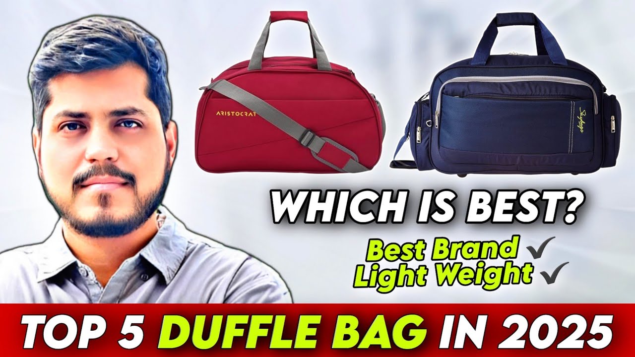 Top 5 Best Duffle Bag In India 2025 | 2 Wheel Duffle Travelling Bag | Duffle Bags Under 1000