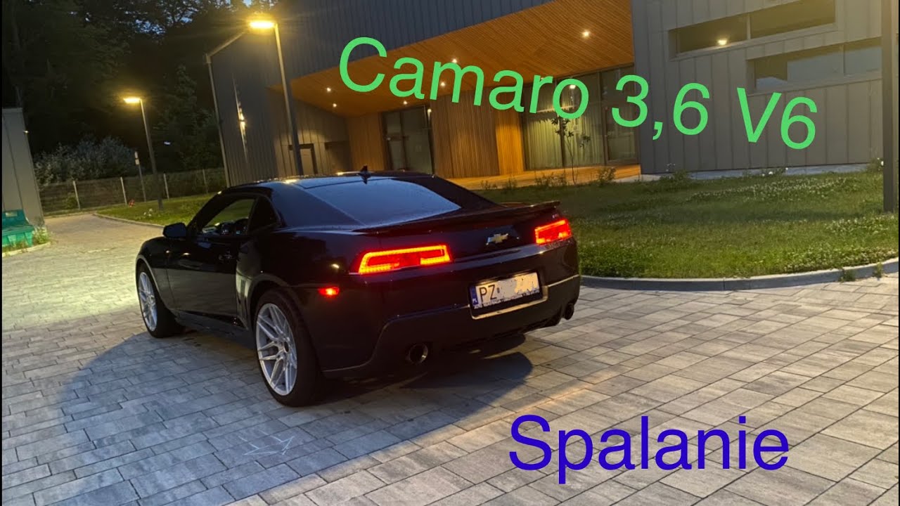 Chevrolet Camaro RS 5th V 3,6 V6 -test- spalanie ecodriving Fuel Consumption