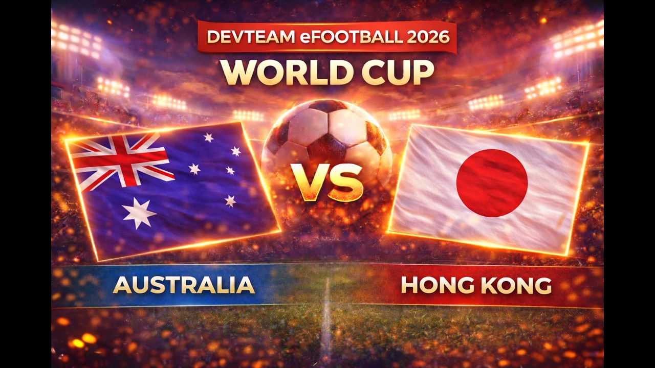 Australia vs Giappone | Mondiali Efootball Devteam 2026 | 15 | Gruppo B AFC | #australia #japan