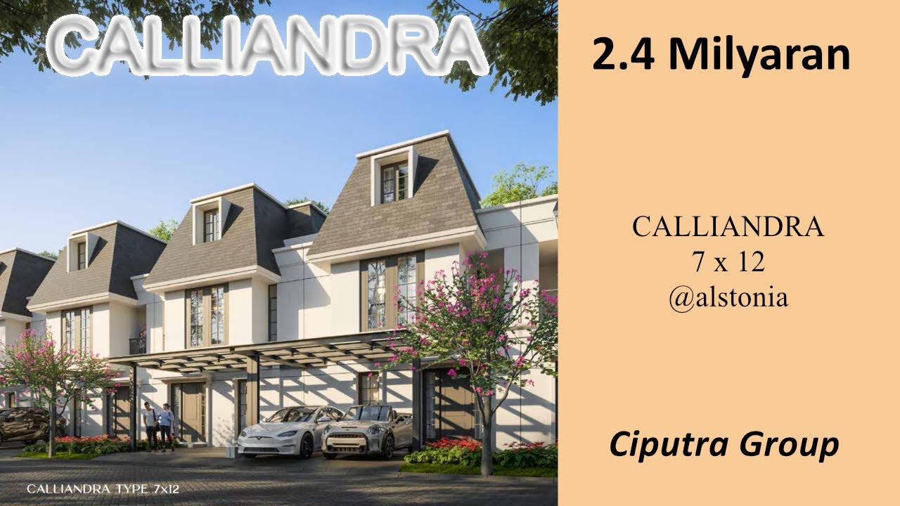Citra Garden Bintaro 7x12 Tipe Calliandra Dekat Bintaro Xchange dan Pondok Indah Jakarta