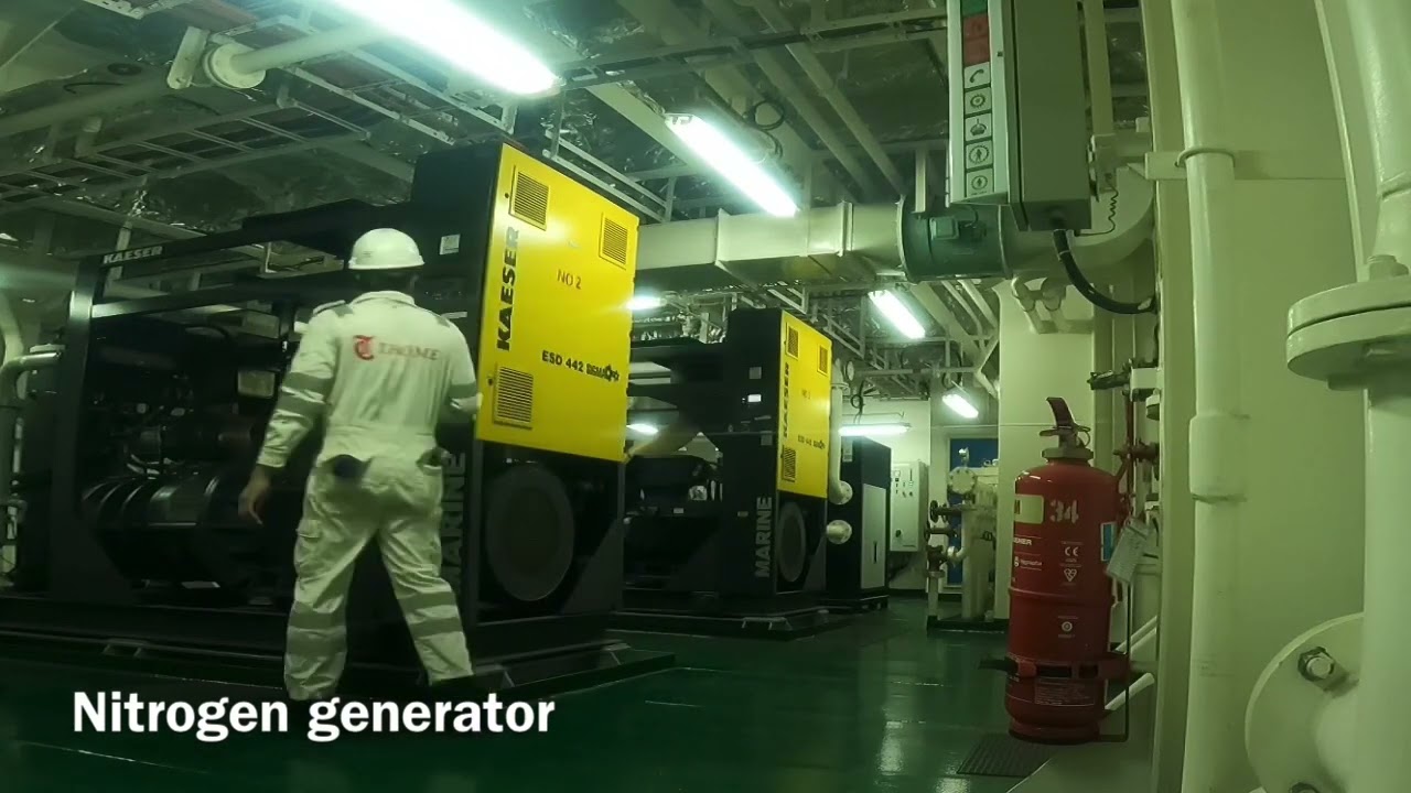Whats inside the chemical tanker vessel’s engine room