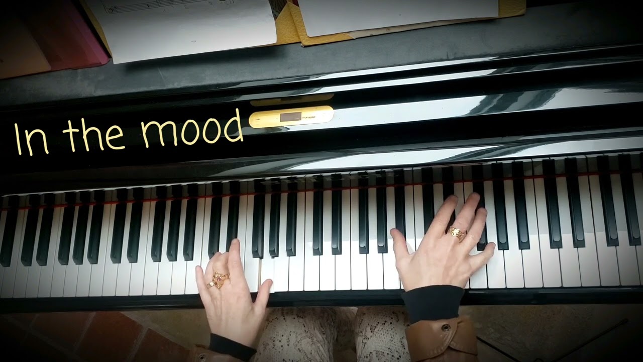 IN THE MOOD Joe Garland piano easy @MLVpiano pour mes &eacute;l&egrave;ves